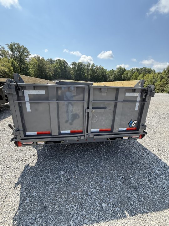 New 2027 Diamond C LPT 207 14’ Dump Trailer, HYD JACK, BOARD BRACKETS, 32” SIDES