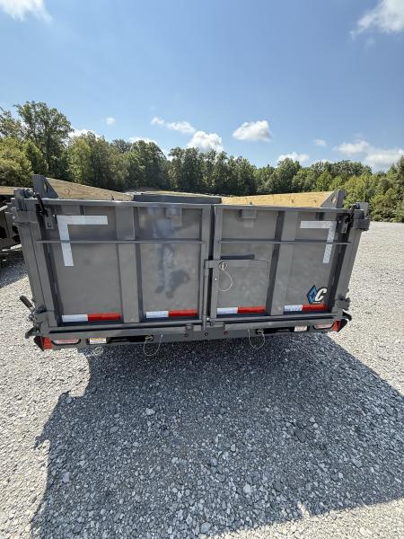 New 2027 Diamond C LPT 207 14’ Dump Trailer, HYD JACK, BOARD BRACKETS, 32” SIDES