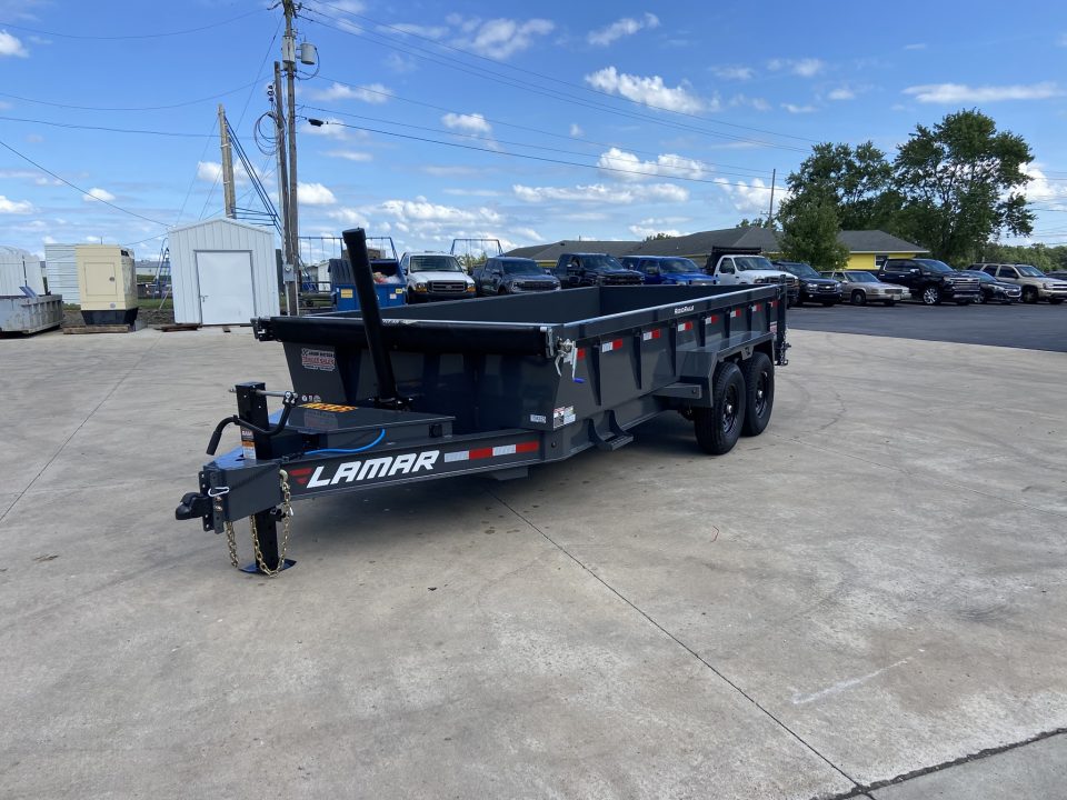 New Lamar Dump Trailer 83" X 16' 14K