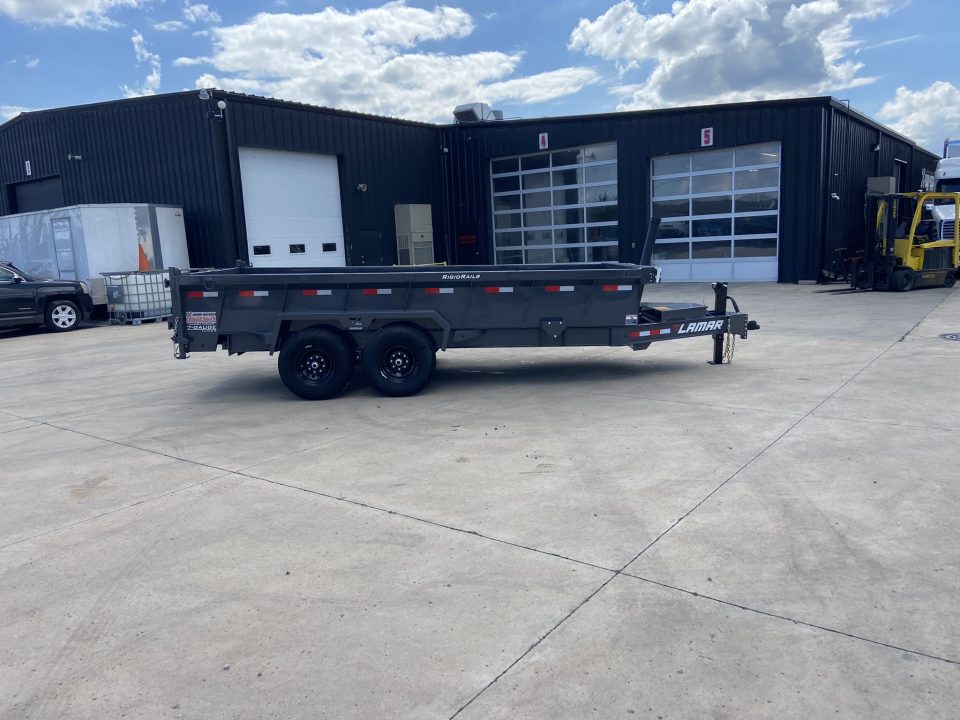 New Lamar Dump Trailer 83" X 16' 14K
