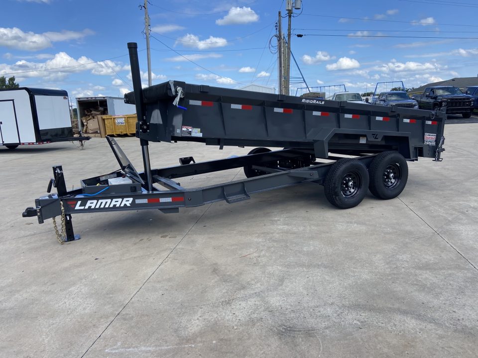 New Lamar Dump Trailer 83" X 16' 14K
