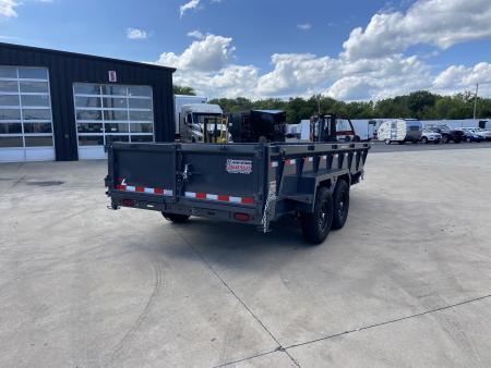 New Lamar Dump Trailer 83" X 16' 14K