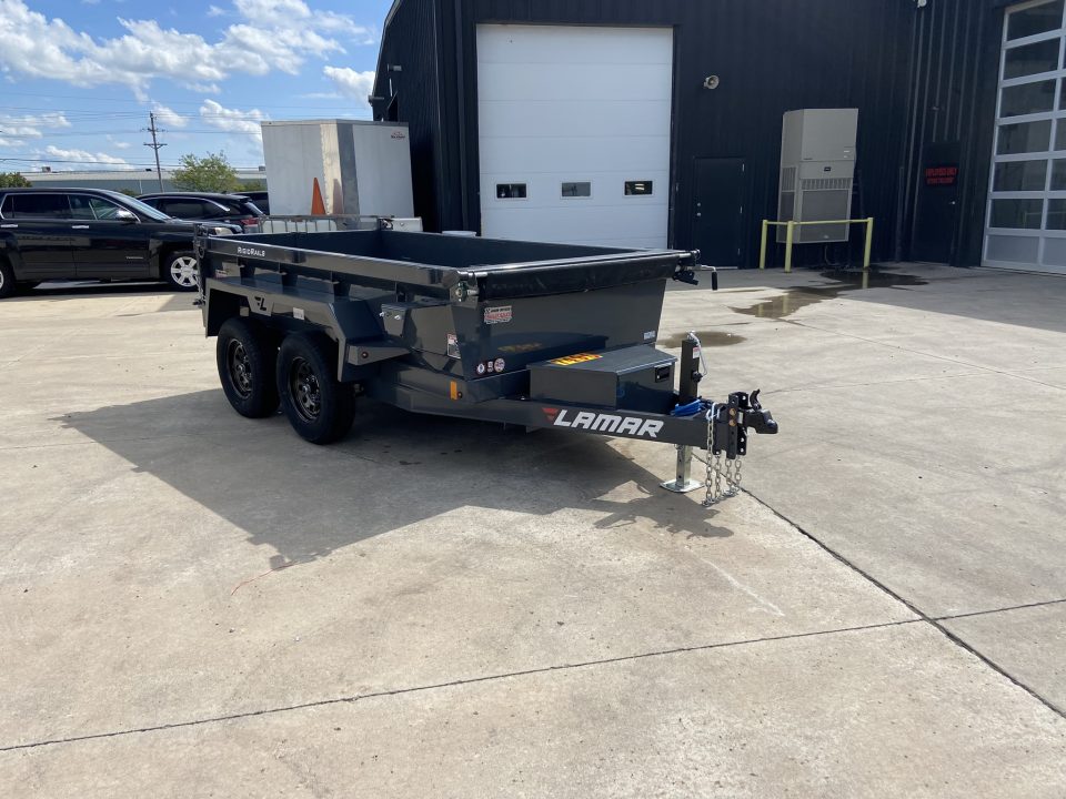 New Lamar 60"X10' Mini Dump Trailer 7K