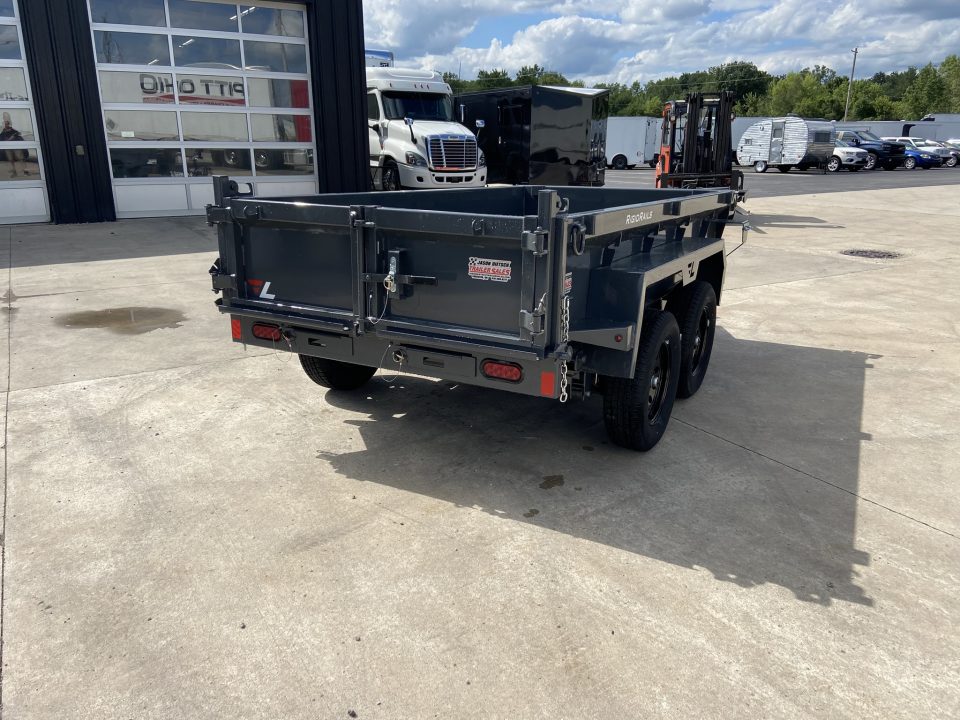 New Lamar 60"X10' Mini Dump Trailer 7K