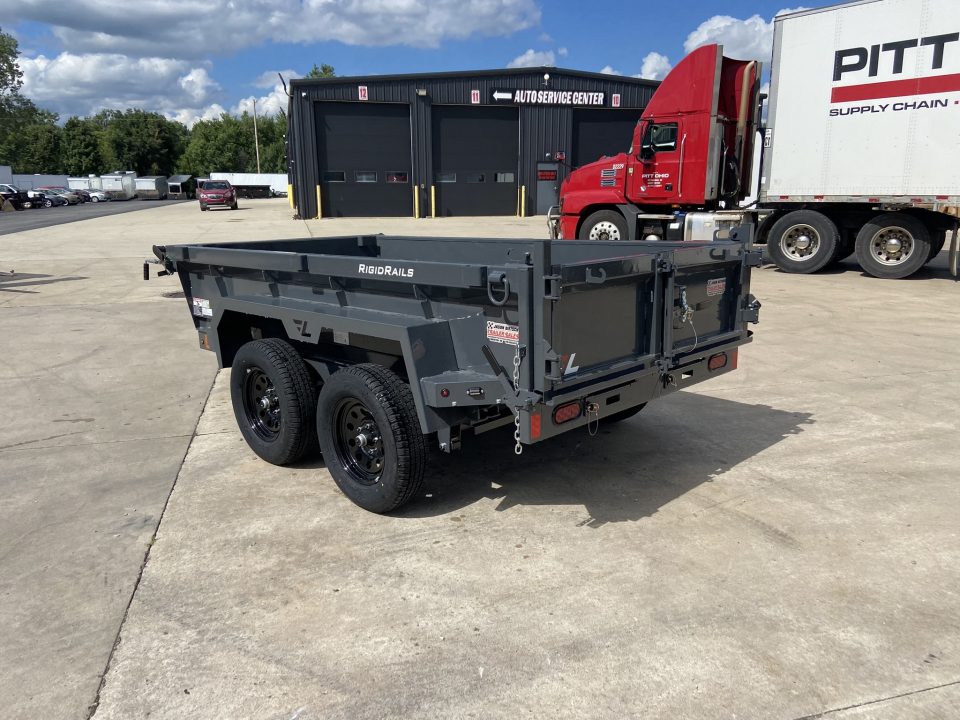New Lamar 60"X10' Mini Dump Trailer 7K