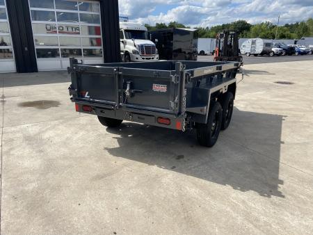 New Lamar 60"X10' Mini Dump Trailer 7K