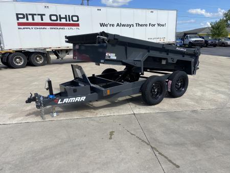 New Lamar 60"X10' Mini Dump Trailer 7K