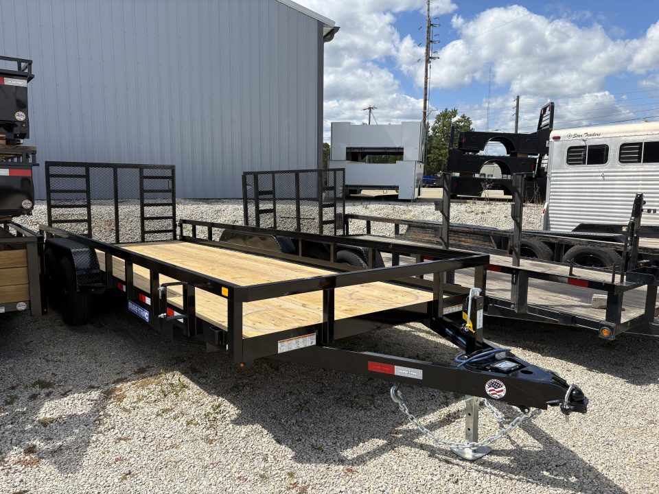 New 2027 Sure-Trac 7 x 20 Tube Top Utility 10K Utility Trailer