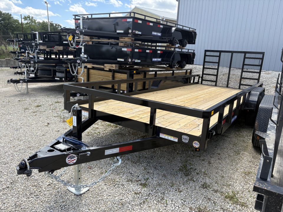 New 2027 Sure-Trac 7 x 20 Tube Top Utility 10K Utility Trailer