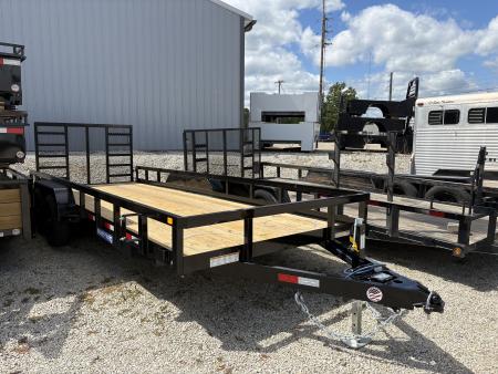New 2027 Sure-Trac 7 x 20 Tube Top Utility 10K Utility Trailer