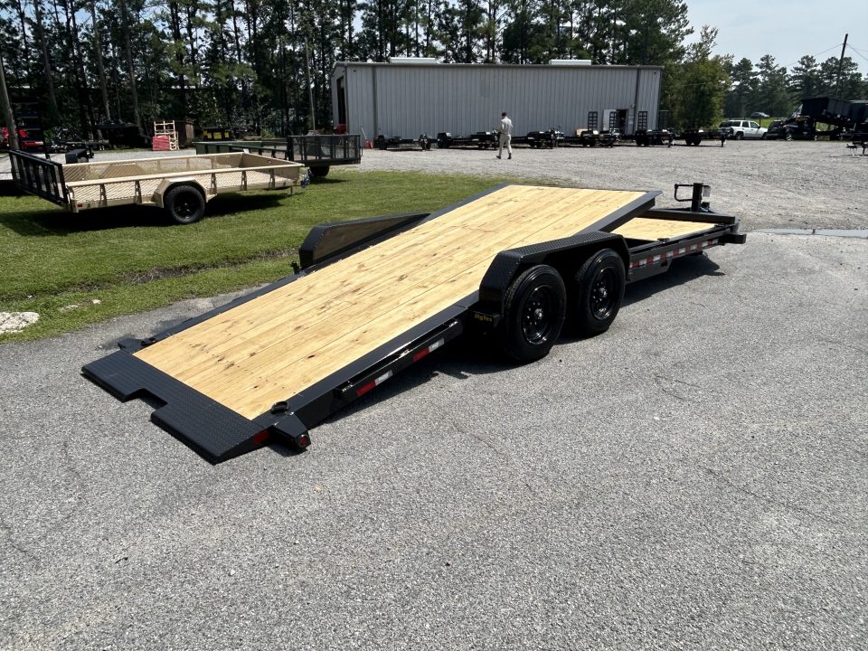 New 2027 Big Tex 16TI Tilt Trailer, 83X22 (16ft Tilt+6ft Stationary), 8K Axles, I-Beam Frame , Fork Holders