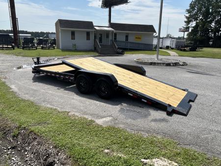 New 2027 Big Tex 16TI Tilt Trailer, 83X22 (16ft Tilt+6ft Stationary), 8K Axles, I-Beam Frame , Fork Holders