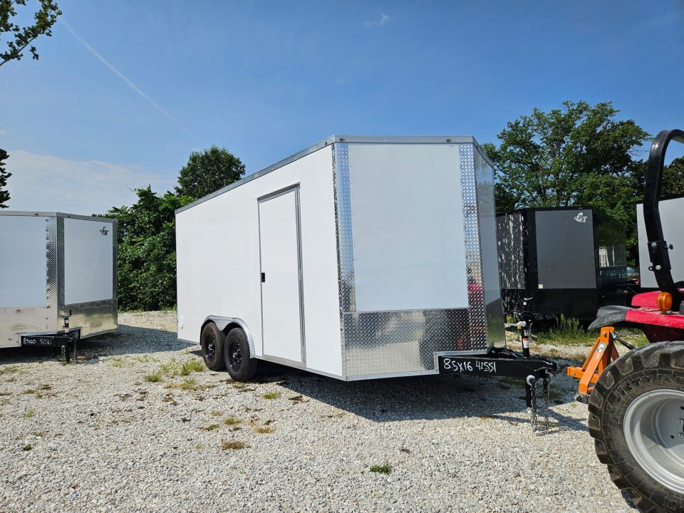 New 2026 Maximum Cargo Trailers 8.5x16TA, 7' interior height, 5.2K axles, .080 polycore Cargo / Enclosed Trailer