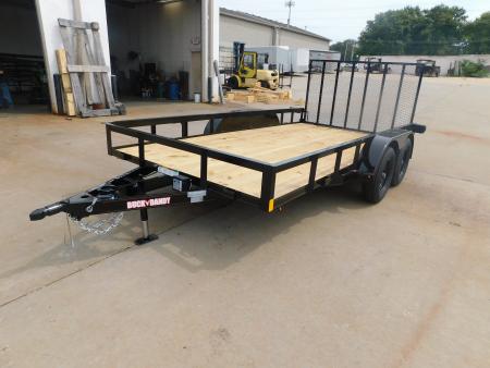 New 2027 Buck Dandy 83X14 7000 GVWR Utility Trailer