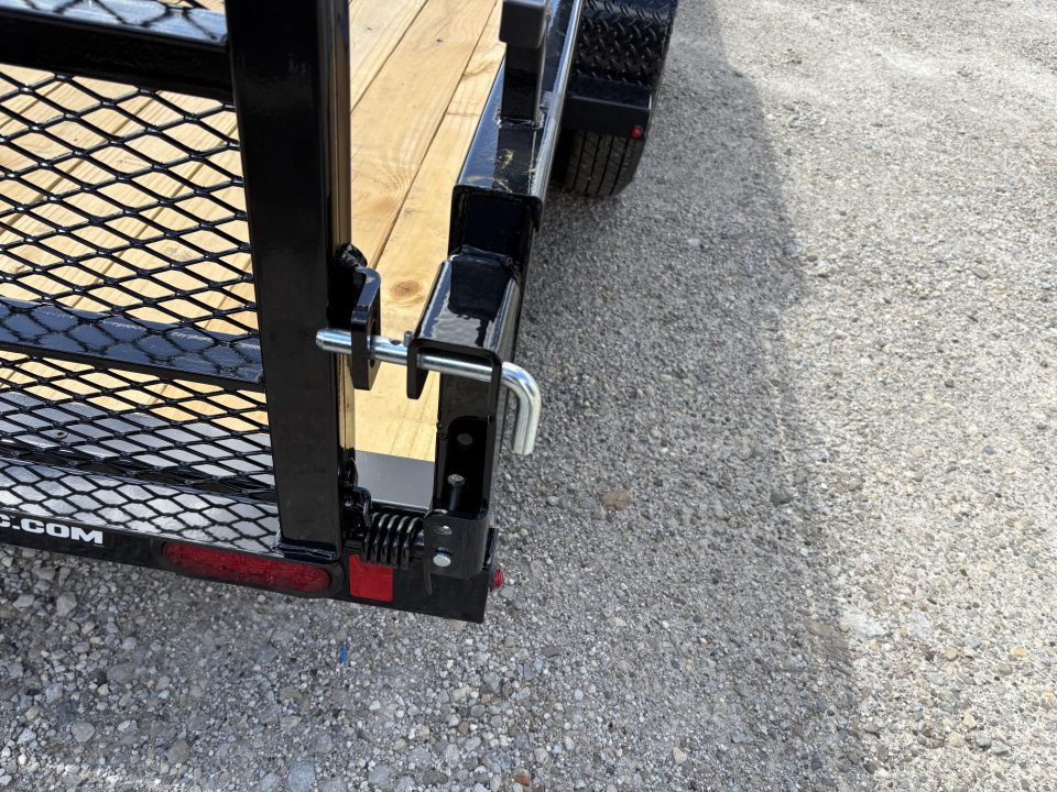 New 2027 Sure-Trac 7X18 TANDEM STEEL HIGH SIDE Utility Trailer