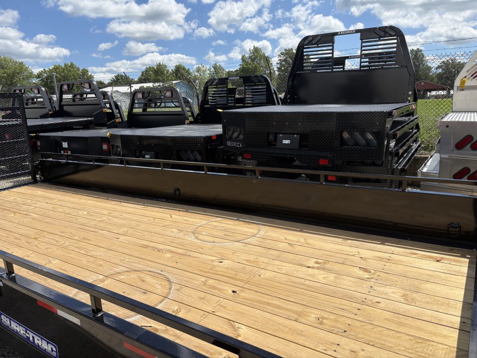 New 2027 Sure-Trac 7X18 TANDEM STEEL HIGH SIDE Utility Trailer
