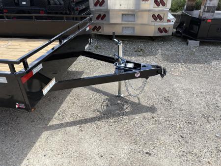 New 2027 Sure-Trac 7X18 TANDEM STEEL HIGH SIDE Utility Trailer
