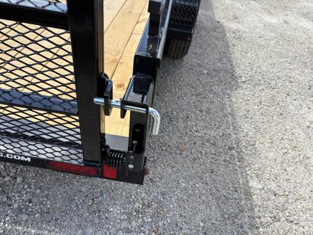 New 2027 Sure-Trac 7X18 TANDEM STEEL HIGH SIDE Utility Trailer