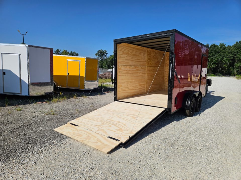New 2026 Maximum Cargo Trailers 7x14 TA, 7' interior height , 3.5k axles, .080 polycore Cargo / Enclosed Trailer