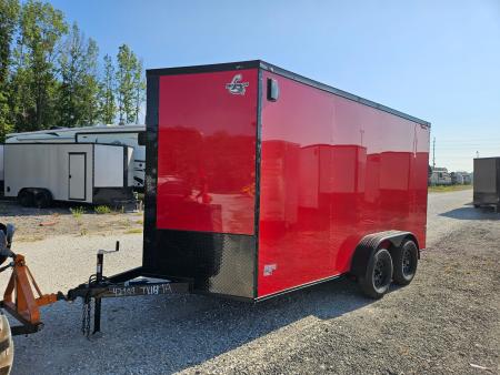 New 2026 Maximum Cargo Trailers 7x14 TA, 7' interior height , 3.5k axles, .080 polycore Cargo / Enclosed Trailer