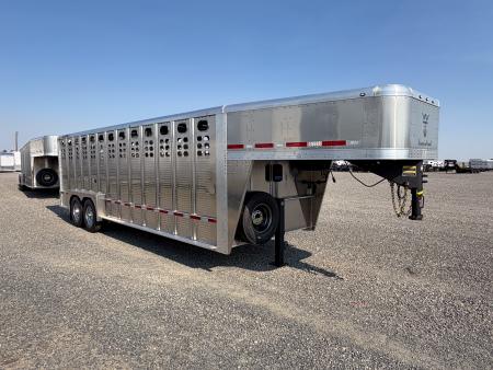 New 2027 Wilson Trailer Company 24' RANCH HAND Stock Trailer