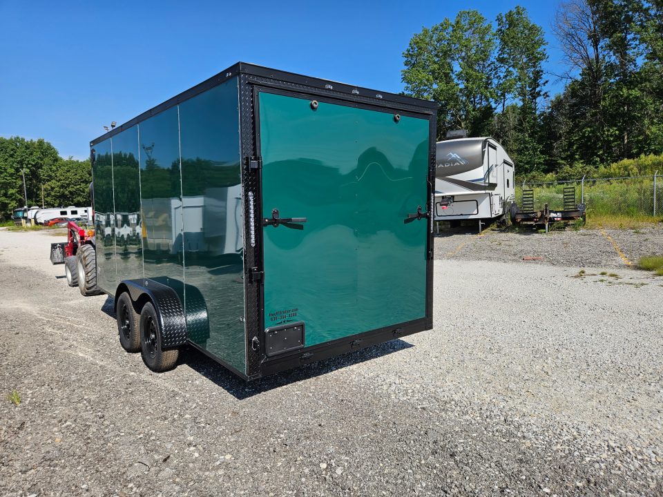 New 2026 Maximum Cargo Trailers 7x16 TA, 7' interior height , 3.5k axles, .080 polycore Cargo / Enclosed Trailer