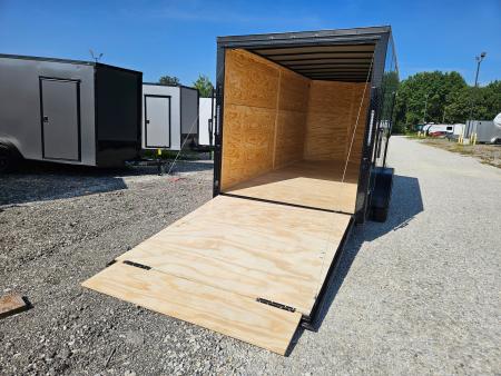 New 2026 Maximum Cargo Trailers 7x16 TA, 7' interior height , 3.5k axles, .080 polycore Cargo / Enclosed Trailer