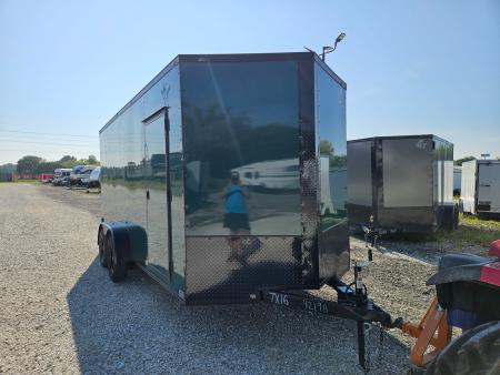 New 2026 Maximum Cargo Trailers 7x16 TA, 7' interior height , 3.5k axles, .080 polycore Cargo / Enclosed Trailer