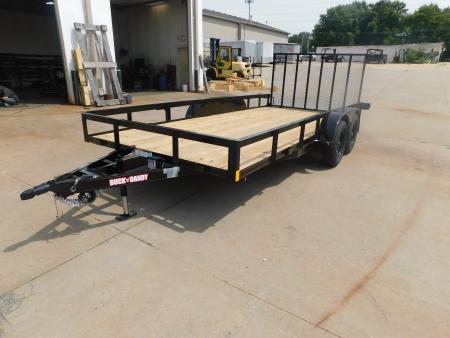 New 2027 Buck Dandy 83X16 7000 GVWR Utility Trailer
