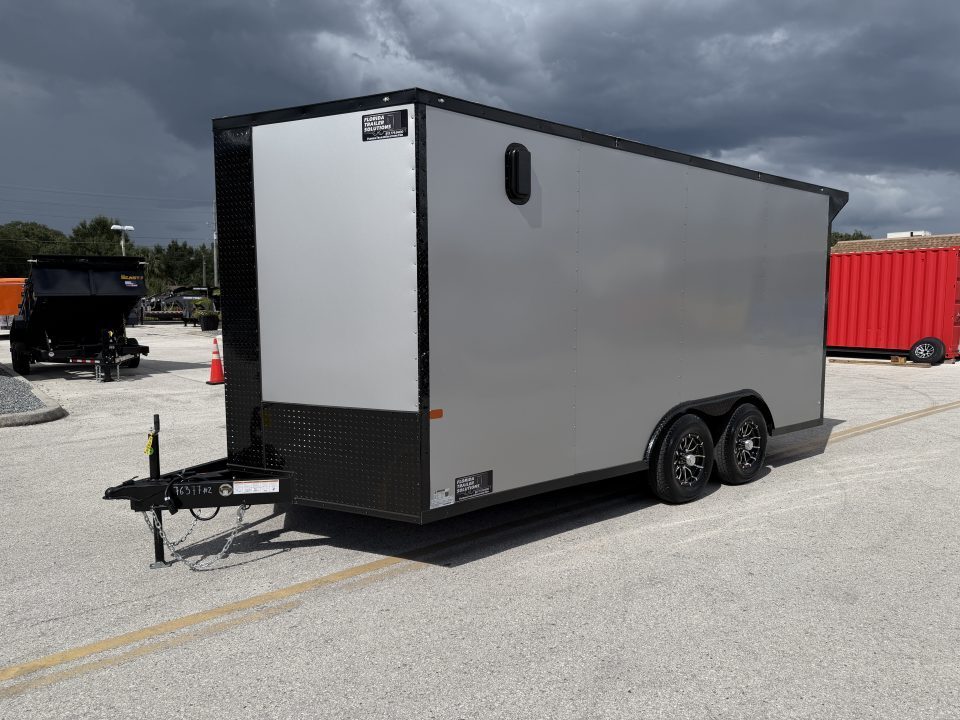 New 2027 Rock Solid Cargo 8.5x16 10K Cargo/Enclosed Trailer
