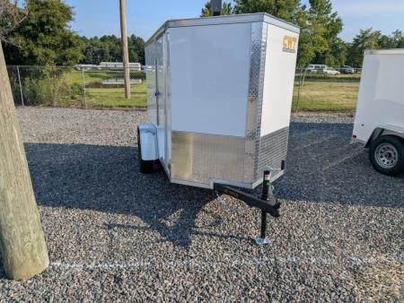 New 2027 Covered Wagon Trailers 5x8 Gold Series w/ Ramp Door Cargo / Enclosed Trailer