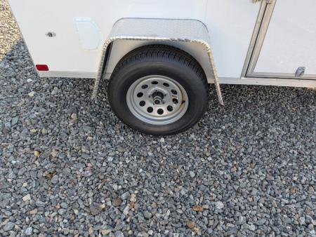 New 2027 Covered Wagon Trailers 5x8 Gold Series w/ Ramp Door Cargo / Enclosed Trailer
