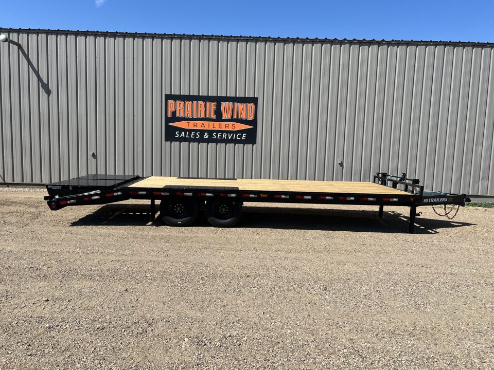 New 2027 PJ Trailers 24 Deckover F8 8K Axles Equipment Trailer
