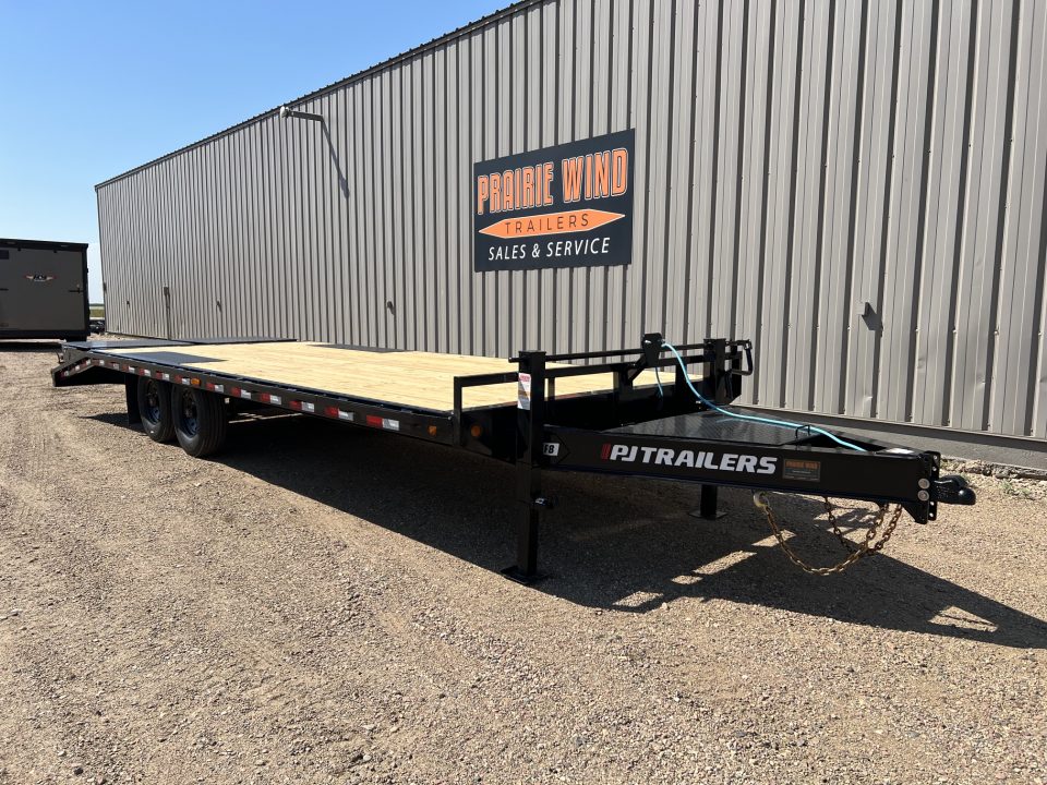 New 2027 PJ Trailers 24 Deckover F8 8K Axles Equipment Trailer
