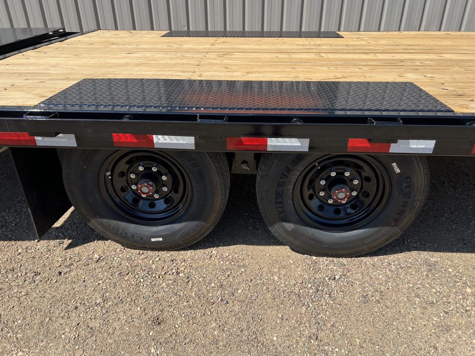New 2027 PJ Trailers 24 Deckover F8 8K Axles Equipment Trailer