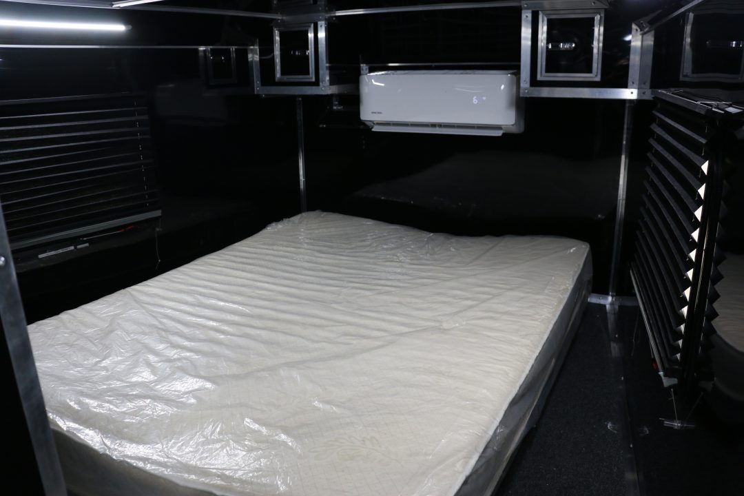 New 2026 Cargo Mate 8.5 X 44 ELIMINATOR SS RACE TRAILER W/ BATH, BED AND MUCH MORE