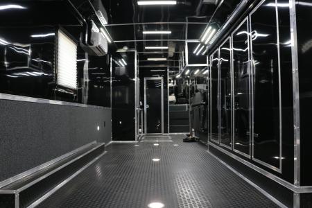 New 2026 Cargo Mate 8.5 X 44 ELIMINATOR SS RACE TRAILER W/ BATH, BED AND MUCH MORE