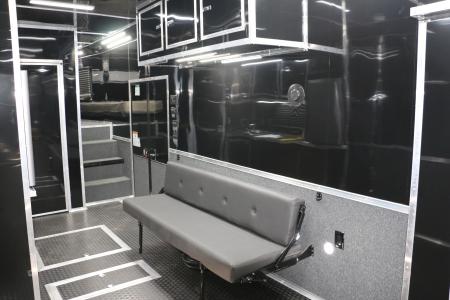New 2026 Cargo Mate 8.5 X 44 ELIMINATOR SS RACE TRAILER W/ BATH, BED AND MUCH MORE