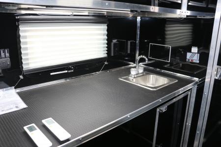 New 2026 Cargo Mate 8.5 X 44 ELIMINATOR SS RACE TRAILER W/ BATH, BED AND MUCH MORE