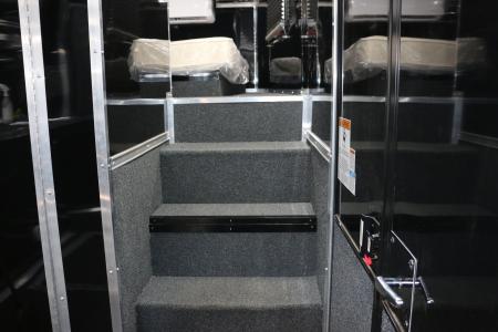 New 2026 Cargo Mate 8.5 X 44 ELIMINATOR SS RACE TRAILER W/ BATH, BED AND MUCH MORE