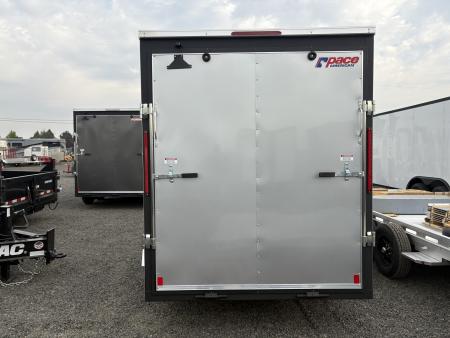 New 6X12 3k Pace American Outback DLX Enclosed Cargo
