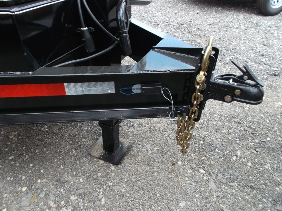 New 2027 J&C Trailers 102x24 12K Car Hauler / Equipment Hauler / 6K Axles / Drive Over Fenders / C-Channel Stow Away Ramps