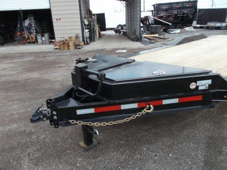 New 2027 J&C Trailers 102x24 12K Car Hauler / Equipment Hauler / 6K Axles / Drive Over Fenders / C-Channel Stow Away Ramps