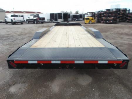 New 2027 J&C Trailers 102x24 12K Car Hauler / Equipment Hauler / 6K Axles / Drive Over Fenders / C-Channel Stow Away Ramps