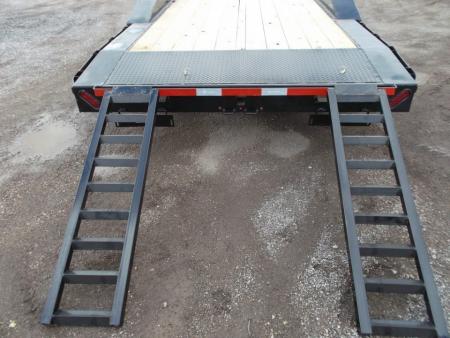 New 2027 J&C Trailers 102x24 12K Car Hauler / Equipment Hauler / 6K Axles / Drive Over Fenders / C-Channel Stow Away Ramps