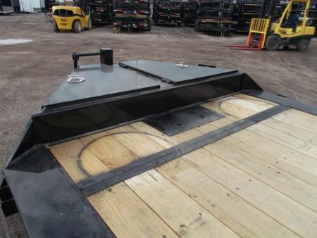 New 2027 J&C Trailers 102x24 12K Car Hauler / Equipment Hauler / 6K Axles / Drive Over Fenders / C-Channel Stow Away Ramps