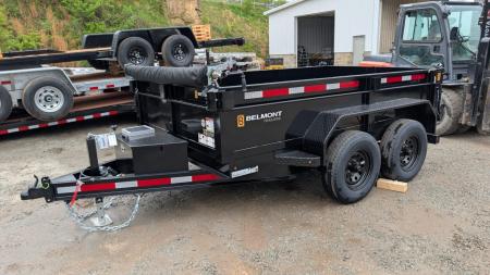 New 2026 Belmont 6x10 Lo Pro Equipment Dump w/ 3 Way Gate