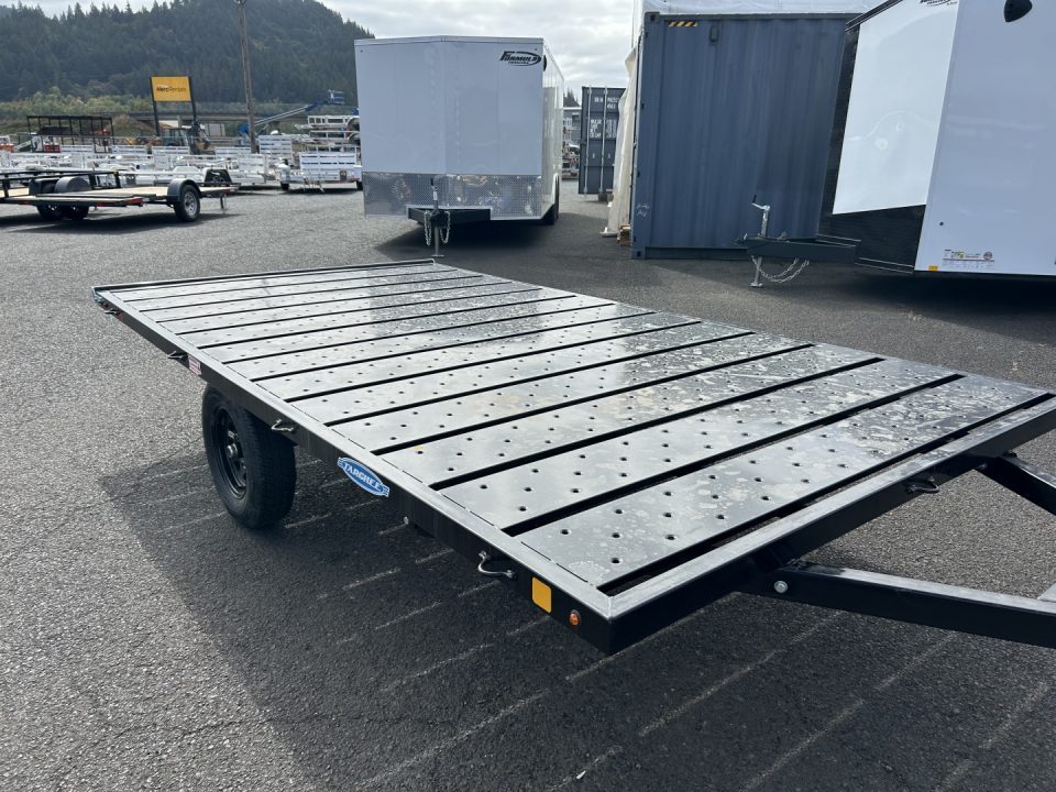 New 2027 RHM Trailers 7x12 Raft Trailer w/ Tower Winch & Rear Roller 2.5K GVWR