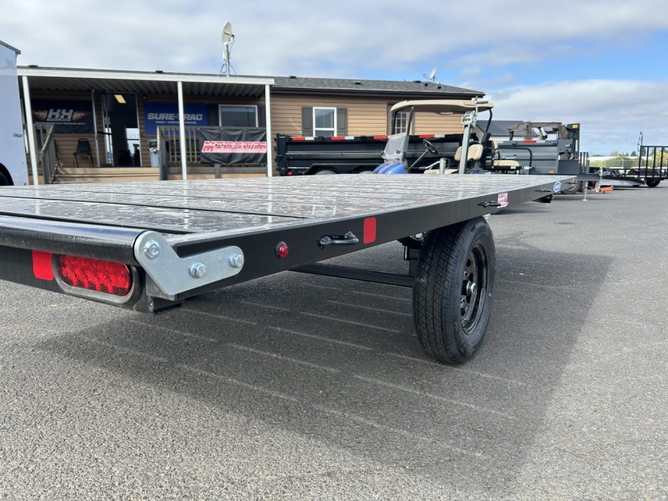 New 2027 RHM Trailers 7x12 Raft Trailer w/ Tower Winch & Rear Roller 2.5K GVWR