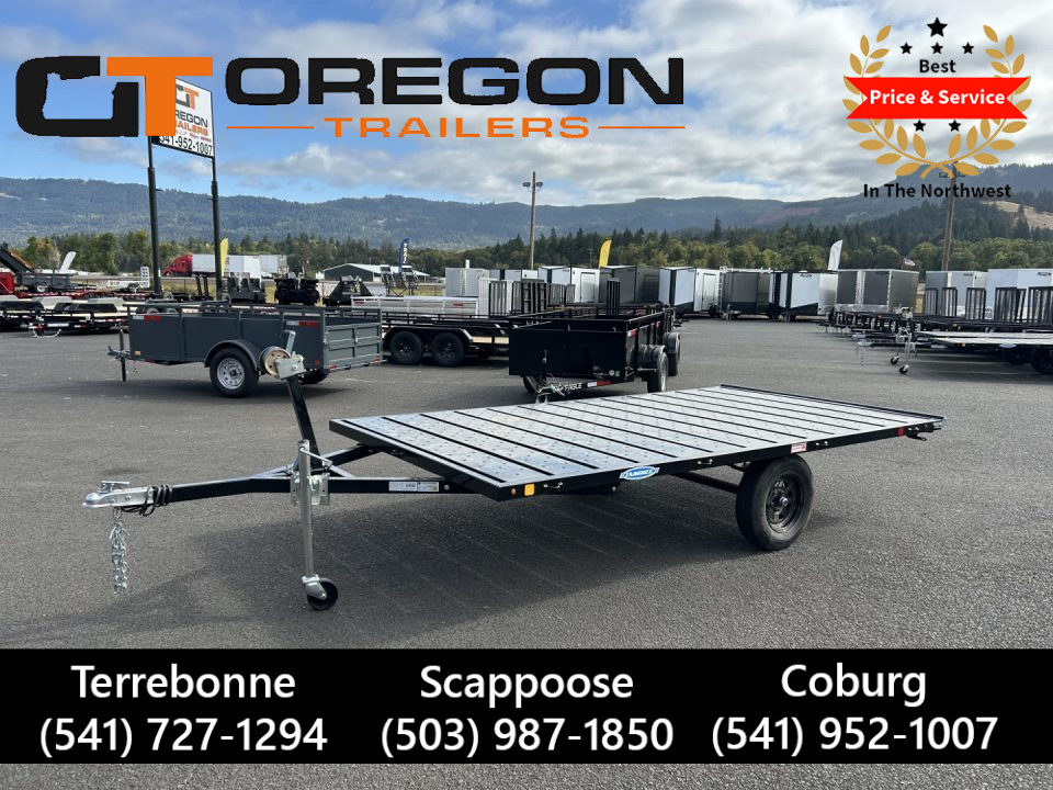 New 2027 RHM Trailers 7x12 Raft Trailer w/ Tower Winch & Rear Roller 2.5K GVWR